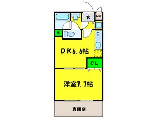 フジパレス初芝サウスの物件間取画像